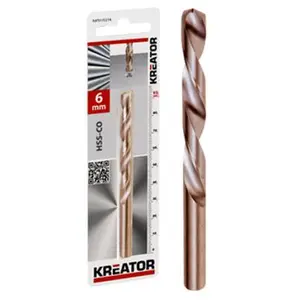 Comparateur de prix : Kreator - Foret métaux hss Cobalt ø 3,2mm