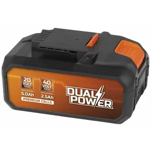 Comparateur de prix : DUAL POWER Varo Batterie 40 V LI-ION Samsung 2.5 AH POWDP9037