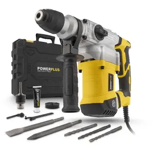 Varo y Kreator Powerplus Perceuse à Percussion Powx11721 1200w pas cher