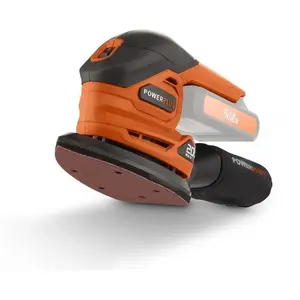 Comparateur de prix : Ponceuse multifonctions sans fil 20V - DUAL POWER POWDP50200 - Orange