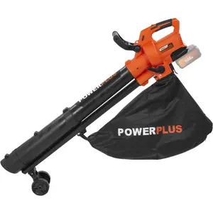 Comparateur de prix : PowerPlus Aspirateur/souffleur de feuilles 40V (SANS BATTERIE)