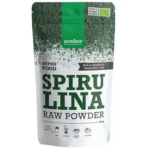 Comparateur de prix : Purasana Spiruline Bio poudre, Spiruline algue bleue Ecocert | 200 G