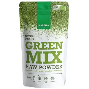 Comparateur de prix : Purasana Green Mix Poudre Bio 200g