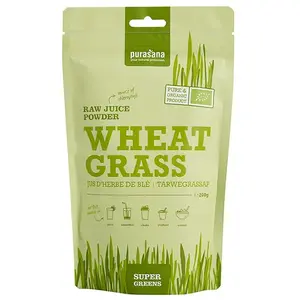 Purasana Jus d'Herbe de Blé Poudre Bio 200gVendu paratida-santediscount