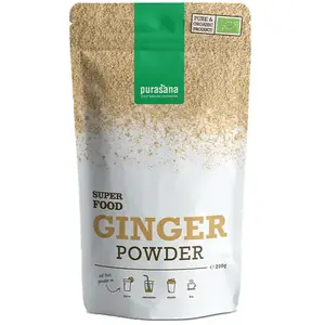 Comparateur de prix : Purasana Gingembre Poudre Bio 200g