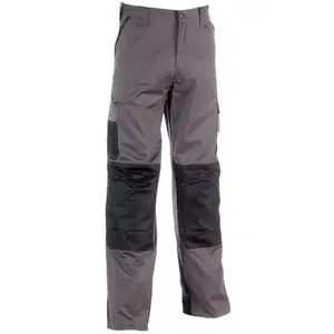 Comparateur de prix : Herock - Pantalon de travail multipoches Mars gris/noir