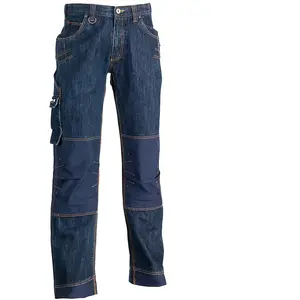 Jean de travail Kronos Herock, bleu,taille 40, longueur 81 cm