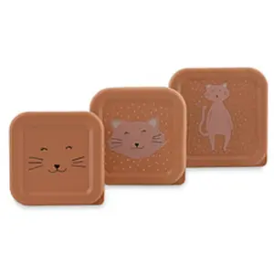 Trixie Lot de 3 boîtes à goûter Mrs. Cat pas cher