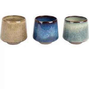 Cosy & Trendy Dela Autumn Lot de 3 Tasses en Céramique- 24Cl pas cher