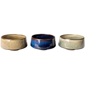 Cosy & Trendy Lot de 3 Bols en Céramique, assortis, d 14,5xh 7,5 cm pas cher