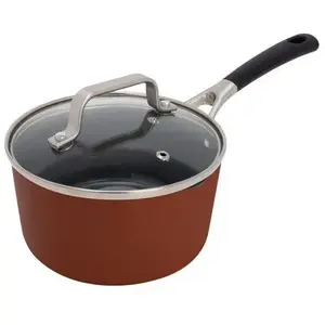Comparateur de prix : COSY & TRENDY Casserole 16 cm + couvercle - Cerapro Terracotta
