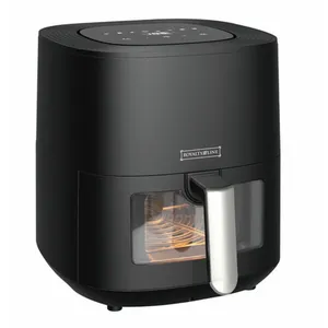 Royalty Line Friteuse sans huile AF5607D Noir 1700 W 6,5 l pas cher