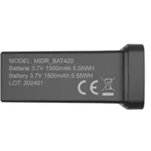 Batterie LiPo 1500mAh pour Midrone Vision 420HD Noir pas cher