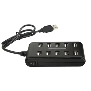 Hub On Earz Mobile Gear 10 Ports USB 2.0 avec adaptateur secteur 2.5AVendu pardarty