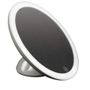 Miroir sur ventouse Haepi Colette Blanc pas cher