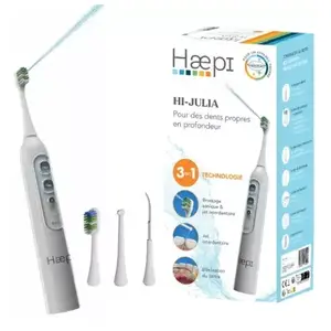 Comparateur de prix : Brosse à dents électrique HAEPI Hi Julia WH