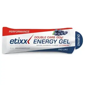 Etixx Double Carb Energy Gel Blueberry 1 sachet pas cher