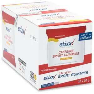Comparateur de prix : Etixx Boîte De Gommes énergétiques Sport 12 Unités One Size