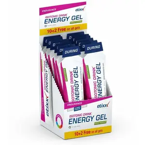 Comparateur de prix : Gel énergétique Etixx Isotonic Energy Gel saveur pomme (12 unités)