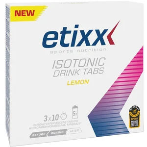 Comparateur de prix : Etixx Comprimés Effervescents Isotoniques Citron 30 Unités One Size