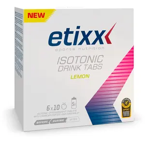 Comparateur de prix : Etixx Isotonic Drink Tabs Citron | 6 x 10 comprimés effervescents