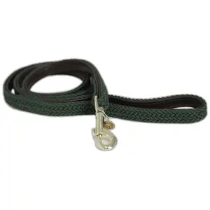 Comparateur de prix : Kentucky Dogwear - Laisse pour chien - Nylon tressé - Vert olive - 200cm
