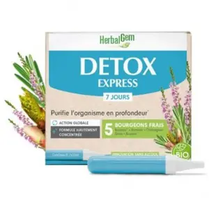 Comparateur de prix : HerbalGem Detox Express | 7 x 10 ml