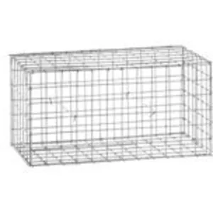 Comparateur de prix : GARDENODE Gabion acier galvanisé L60 x H30 x Pr.30 cm tirants et crampons inclus