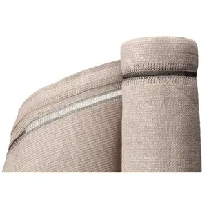 EASYCLOTURE Brise vue 220 g/m² occultation élevée H1m70 x L 10m Taupe pas cher