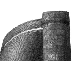 GARDENODE Brise vue 220 g/m² occultation élevée H1m80 x 10m Gris anthracite