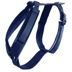 Kentucky - Harnais pour chien actif velours marine S 26-40cm pas cher