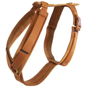 Kentucky - Harnais pour chien actif velours orange S 26-40cm pas cher