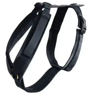 Kentucky - Harnais pour chien actif velours noir XS 22-36cm pas cher