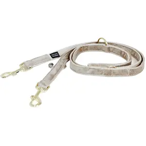 Comparateur de prix : Kentucky Dogwear - Laisse pour chien - Velours Beige - 200cm