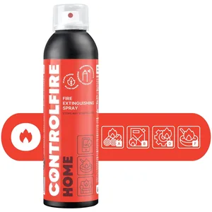 Extincteur aérosol 200ml - C-FIRE - GENERIQUE - Classe F - Huiles et graisses - Utilitaire