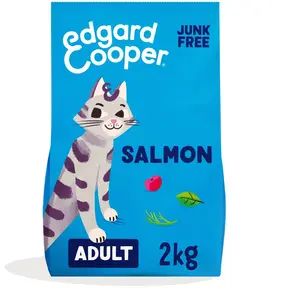 Comparateur de prix : Edgard & Cooper Adult saumon sans céréales pour chat - 2 kg