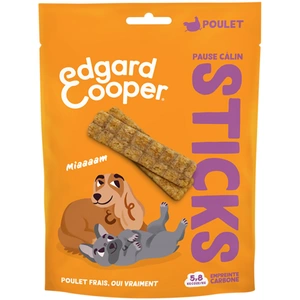 75g friandises pour chiens Edgard & Cooper Dog Strips au poulet