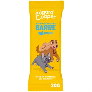 Barre énergétique Edgard & Cooper pour chien - dinde (30 g) pas cher
