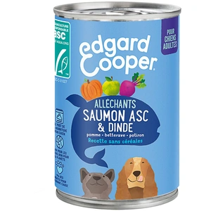 Edgard & Cooper Adult sans céréales 400 g pour chien - saumon, dinde pas cher
