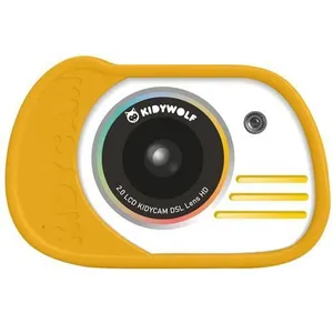 Comparateur de prix : Kidywolf - Appareil Photo Étanche 8mp Avec Mémoire 16gb - Jaune