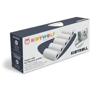 Kidywolf Kidyroll Refill Papier pour Kidyprint Camera KIDYROLL-PA