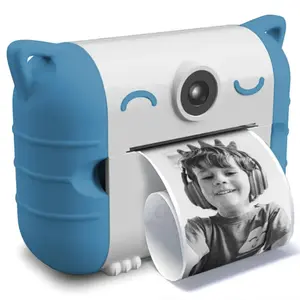 KIDYWOLF Appareil photo à impression thermique KIDYPRINT bleu pas cher