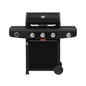 Barbecue à gaz - BARBECOOK - SIESTA 310 - Graphite - 3 brûleurs inox - Surface pour 12 convives pas cher