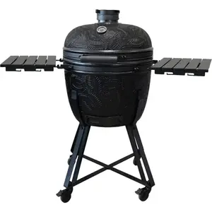 Comparateur de prix : Barbecue Kamado Kamal 2.0 Extra Large - Noir mat