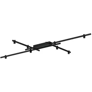 Wever & Ducré Lighting WEVER & DUCRÉ Plafonnier LED Trace Grid 1.0 noi...Vendu parluminaire