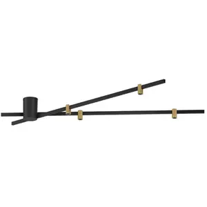 Wever & Ducré Lighting WEVER & DUCRÉ ampoule LED Trace Spin 1.0 noir/b...Vendu parluminaire