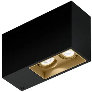 Wever & Ducré Lighting WEVER & DUCRÉ Downlight Planopetit 2.0 noir/bei...Vendu parluminaire