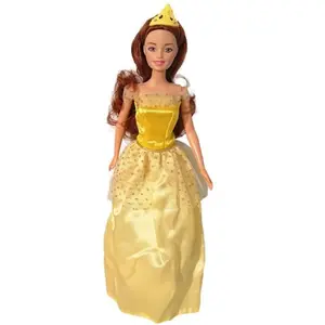 Poupée Jenny Princesse Robe Jaune pas cher