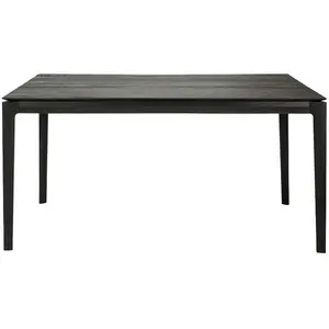 Ethnicraft - Table rectangulaire Bok - Noir - Chêne massif teinté - De...Vendu parmade-in-design