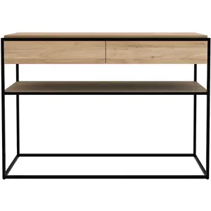 Ethnicraft - Console Monolit - Bois naturel - Chêne massif certfié FSC...Vendu parmade-in-design